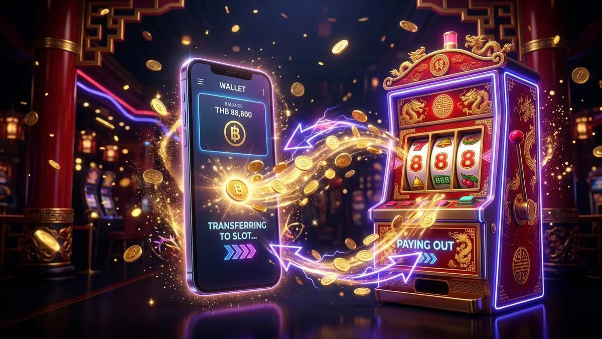 วิธีฝากถอนผ่าน TrueMoney Wallet สล็อต PG 2026