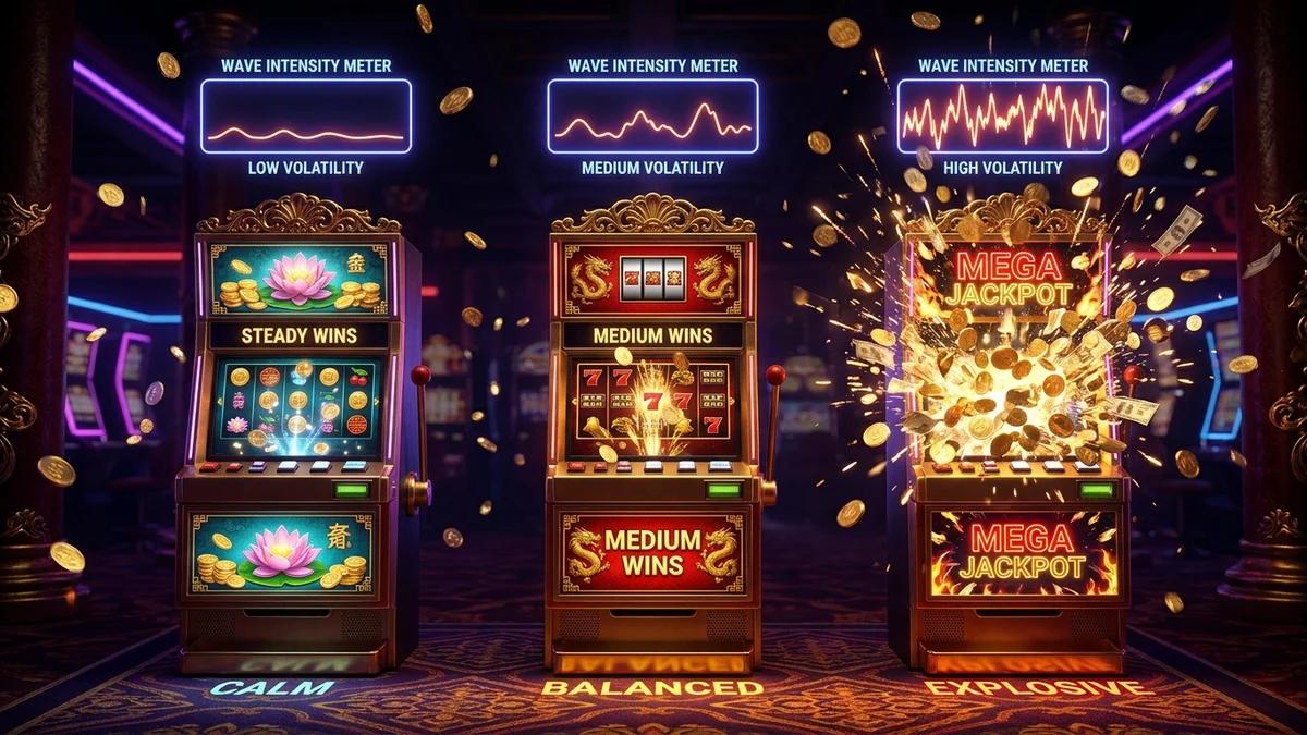 Volatility สล็อตคืออะไร? เลือกเกมให้เหมาะกับสไตล์